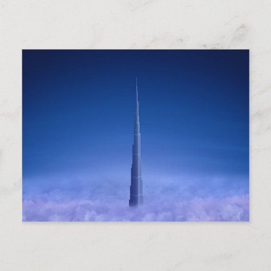 Burj Khalifa Postkarte (Vorderseite)
