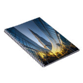 Burj Khalifa Reflections Notebook - Dubai Skyline Notizblock (Rechte Seite)