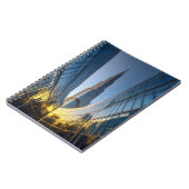 Burj Khalifa Reflections Notebook - Dubai Skyline Notizblock (Linke Seite)