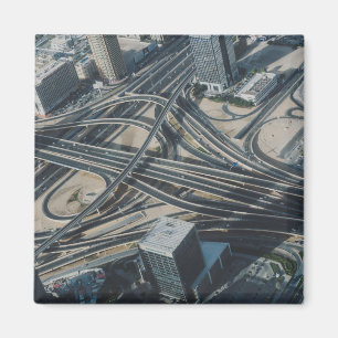 Burj Khalifa Straßenansicht, Dubai Magnet