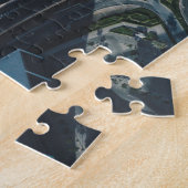 Burj Khalifa Straßenansicht, Dubai Puzzle (Seite)