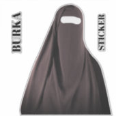 BURKA AUFKLEBER (Vorderseite)