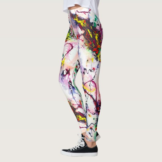 Burkay Electric Galaxy ArtLeggings Leggings (Links)