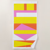 BurkayCouture "Florida" Strandtuch (Vorderseite)