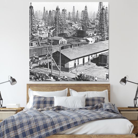 Burkburnett Leinwanddruck (Insitu (Schlafzimmer))