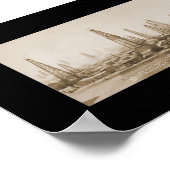 Burkburnett TX Oil Foto 1919 Poster (Ecke)