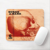 Burke and Hare skull mouse pad Mousepad (Mit Mouse)
