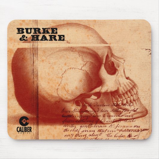 Burke and Hare skull mouse pad Mousepad (Vorne)