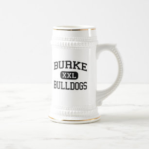 Burke - Bulldoggen - Highschool - Omaha Nebraska Bierglas