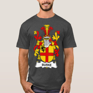 Burke Coat of Arms Familienwappen T-Shirt