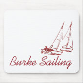 Burke, das Mousepad segelt (Vorne)