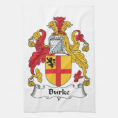 Burke-Familienwappen Küchentuch (Vertikal)