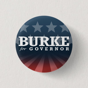 BURKE FÜR GOUVERNEUR 2014 BUTTON