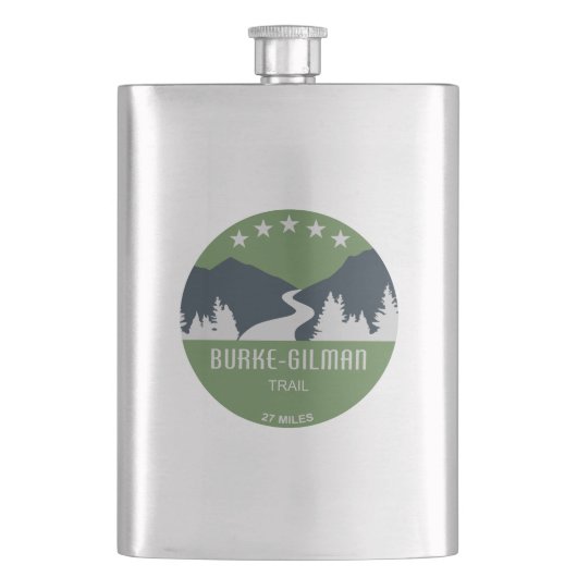 Burke-Gilman Trail Flachmann (Vorderseite)
