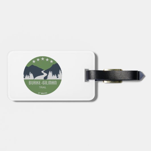 Burke-Gilman Trail Gepäckanhänger (Rückseite horizontal)