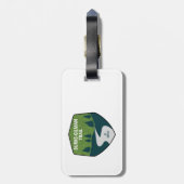 Burke-Gilman Trail Gepäckanhänger (Rückseite vertikal)