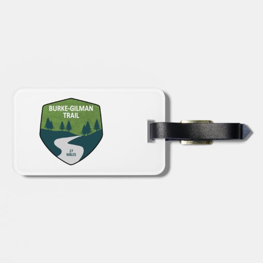 Burke-Gilman Trail Gepäckanhänger (Rückseite horizontal)