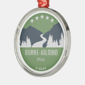 Burke-Gilman Trail Ornament Aus Metall (Links)