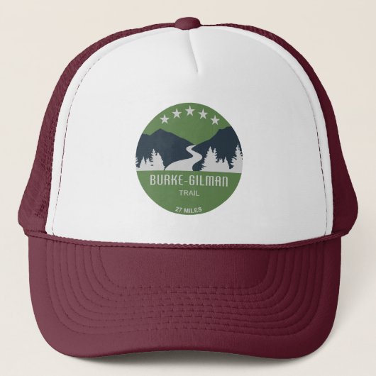 Burke-Gilman Trail Truckerkappe (Vorderseite)