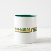 Burke-Gilman Trail Zweifarbige Tasse (Mittel)