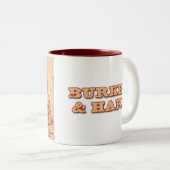 Burke & Hare-Schädelkaffee-Tasse Zweifarbige Tasse (VorderseiteRechts)