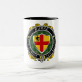 Burke Irischer Schild Badge Tasse (Zentrum)