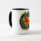 Burke Irish Shield Abzeichen Tasse (Vorderseite Links)