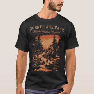 Burke Lake Park Fairfax Station Virginia Wanderweg T-Shirt
