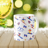 Burke Mountain Vermont Ski Snowboard Muster Kaffeetasse