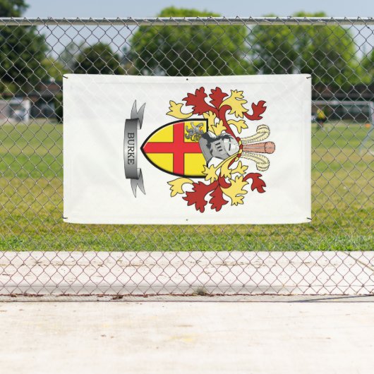 Burke-Wappen Banner (Insitu)