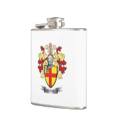 Burke-Wappen Flachmann (Links)