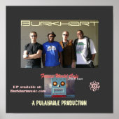 Burkhart Future World Cafe Poster (Vorne)
