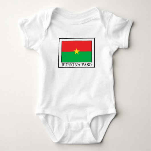 Burkina Faso Baby Strampler (Vorderseite)
