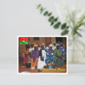 Burkina Faso - Bobo Vendors - Postkarte (Stehend Vorderseite)