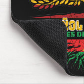Burkina Faso Burkinabe Spanisch Tree Roots Mousepad (Ecke)