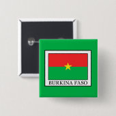 Burkina Faso Button (Vorne & Hinten)