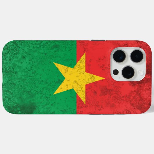 Burkina Faso Case-Mate iPhone Hülle (Rückseite (Horizontal))