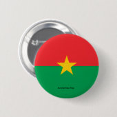Burkina Faso - Ein afrikanisches Wunder Button (Vorne & Hinten)