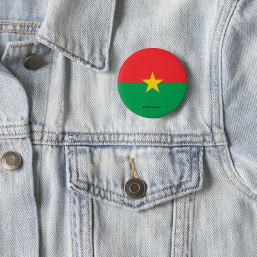 Burkina Faso - Ein afrikanisches Wunder Button (Beispiel)