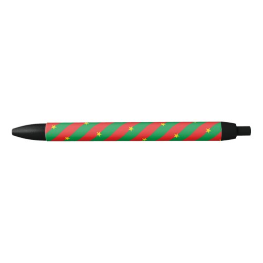 Burkina Faso Flag Ballpoint Pen Kugelschreiber (Vorderseite)