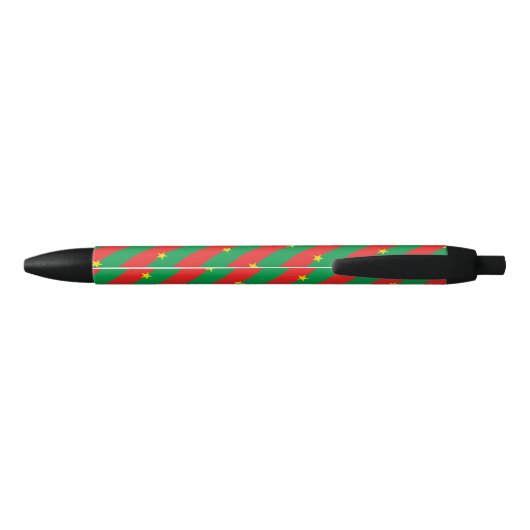 Burkina Faso Flag Ballpoint Pen Kugelschreiber (Rückseite)