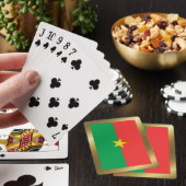 Burkina Faso Flag Spielkarten (In Situ)