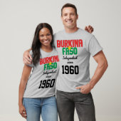 Burkina Faso Flag Unabhängigkeitsfeier T-Shirt (Unisex)