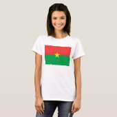 Burkina Faso Flag x Map T - Shirts (Vorne ganz)