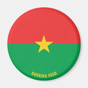 Burkina Faso Flagge Charmant Patriotisch Magnet
