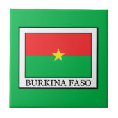 Burkina Faso Fliese (Vorderseite)