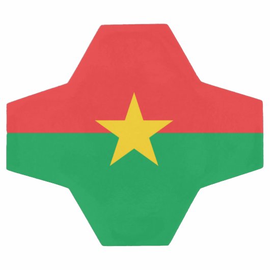 Burkina Faso Fußball (Flach)