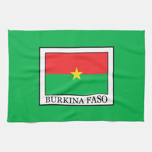 Burkina Faso Geschirrtuch (Horizontal)