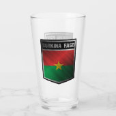 Burkina Faso Glas (Rückseite)