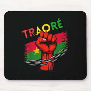 Burkina Faso Ibrahim Traoré Shirt Thomas Sankara T Mousepad